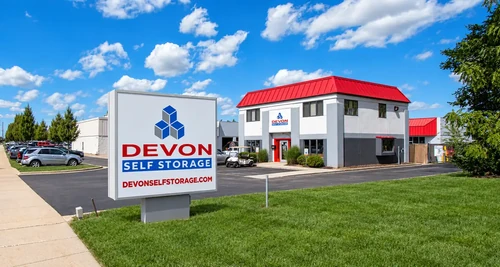 Devon Self Storage Ann Arbor, Michigan - 3870 Jackson Rd storage facility exterior view